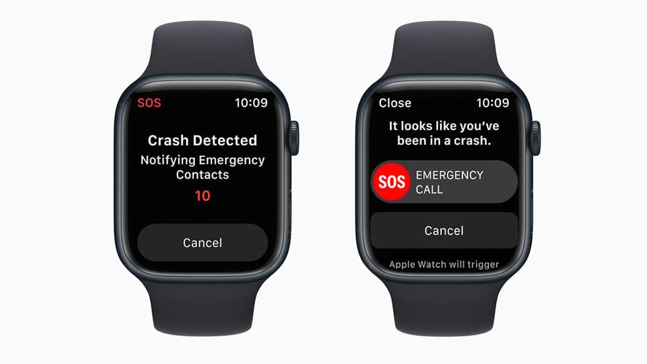 New Apple Watch, iPhone Car Crash Detection